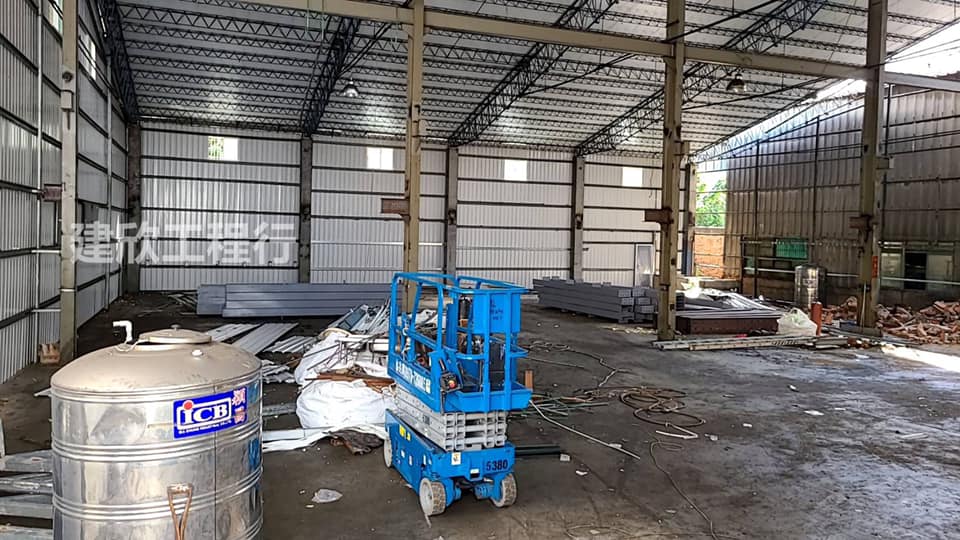 桃園鐵皮屋支撐骨架補強