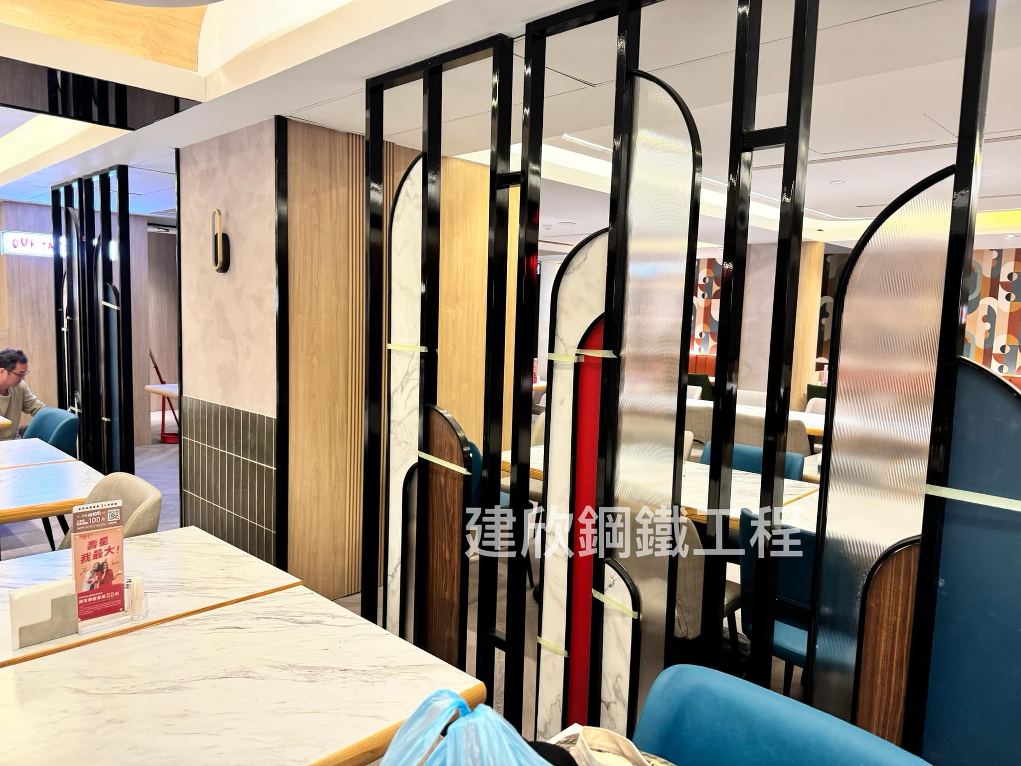 台北西堤牛排造型鐵件製作